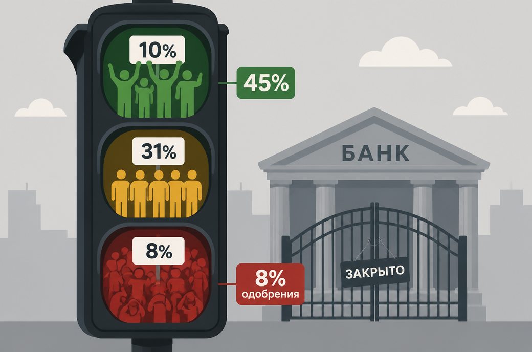 Большинство россиян не могут взять кредит из-за низкого рейтинга